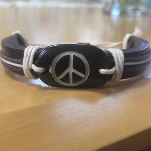 Peace Sign Bracelet